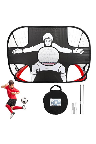Arabest طقم شبكة مرمى كرة قدم 2 في 1، مرمى كرة قدم محمول وسهل التركيب مع حقيب...