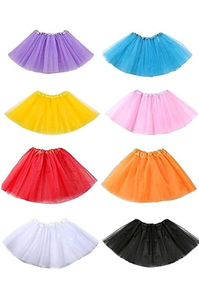 Arabest 8-Piece Girls Princess Tutu Skirt Set, Kids Ballet Dance Birthday Dre...