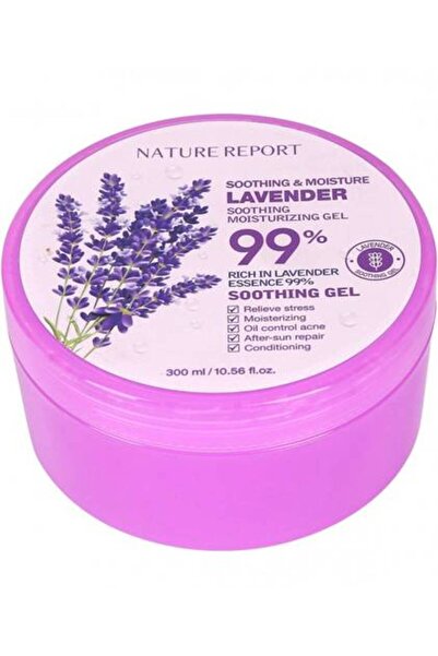 NATURE REPORT Lavender Moisturizing Gel by - 300 ml