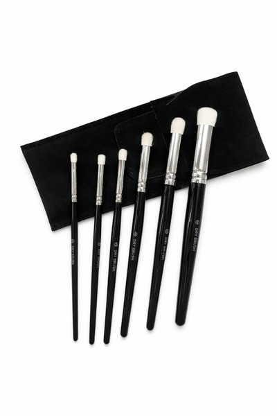 HANNAH Dry Brush Miniature Painting 6Pcs Detail Paint Brush Set Blending Brus...