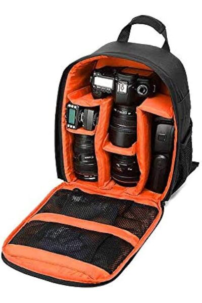 Arabest حقيبة حقيبة ظهر مقاومة للماء لكاميرات SLR/DSLR ، حقيبة كتف للسفر، منا...