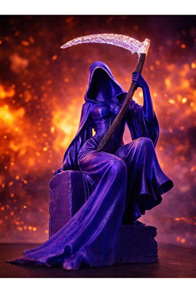 Agno Works Bilgisayar Kasası içi Dekorasyon Lady Reaper Figür 13-15 cm