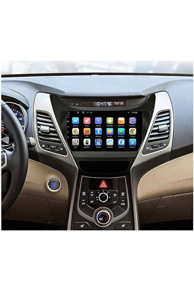 Generic شاشة أندرويد لسيارة هيونداي إلنترا موديل 2014-2016، تدعم نظامي كاربلا...