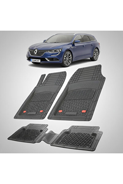 TEAMCAR Πατάκια Renault Talisman 1 Estate (Grandtour) Συμβατά 2016-2020 | Μαύρο