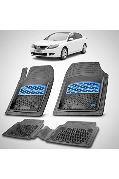 TEAMCAR Πατάκια δαπέδου συμβατά με Renault Latitude Sedan 2011-2015 | Μπλε