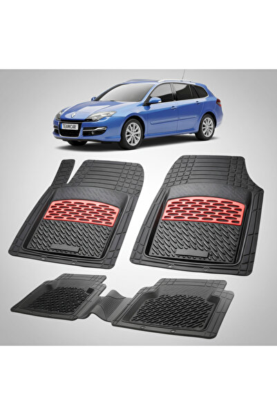 TEAMCAR Πατάκια δαπέδου συμβατά με Renault Laguna III 2 Estate (Grandtour) 20...