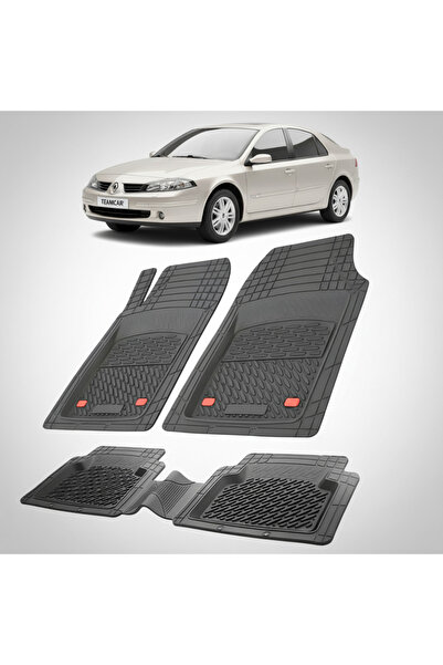 TEAMCAR Πατάκια δαπέδου συμβατά με Renault Laguna II 2 Hatchback 2005-2007 | ...