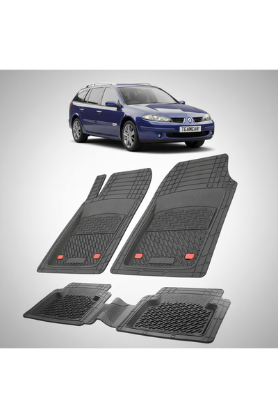 TEAMCAR Πατάκια δαπέδου συμβατά με Renault Laguna II 2 Estate (Grandtour) 200...
