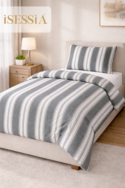 Isessia Luma Single Fitted Sheet Pack Duvet Cover Set