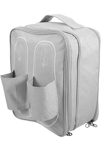 Arabest Travel Shoe Bag Dustproof Gray Portable Multifunctional Shoe Carrier ...