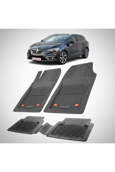 TEAMCAR Πατάκια δαπέδου Renault Megane IV 1 Estate (Grandtour) Συμβατά 2016-2...