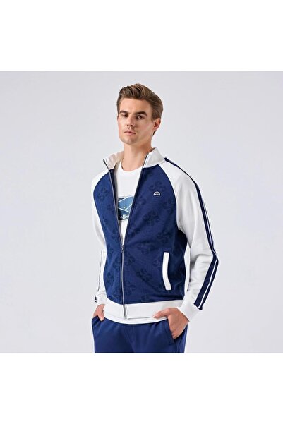 Ellesse 5SM1357-NV Ανδρικό φούτερ με φερμουάρ - Μπλε ναυτικό