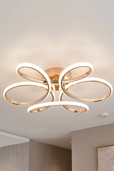 TERRA LIGHTING Moya Model Modern Plafonyer,3 Renk Yanabilen Power Led Avize, ...