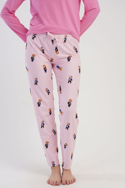 OBJE ملابس نوم نسائية باللون الوردي من مارلا