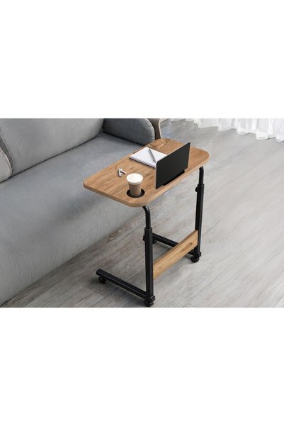 Vivense BAMBU YÜKSEKLİK AYARLI LAPTOP SEHPASI, ÇAM, 60X40