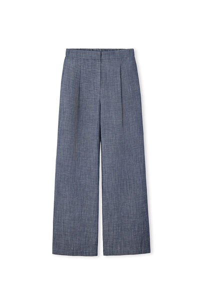 İpekyol Denim görünümlü wide leg pantolon