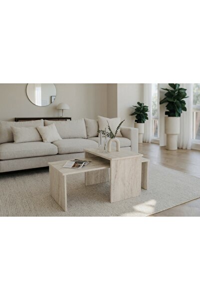 Vivense Cosmos Ayarlanabilir Modüler Orta Sehpa, İkili