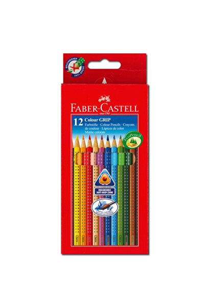 Faber Castell Faber-Castell 2001 Kuru Boya Kalemi 12 Renk 5170112412000