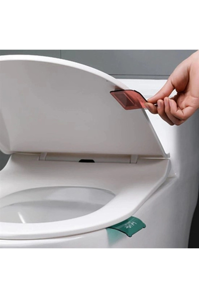 shopwave Hijyenik Taşınabilir Yapışkanlı Tuvalet Koltuk Kaldırıcı Klozet Kapa...