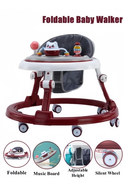 Generic Baby Walker Versatile walker,Baby Walker For Kids With Detachable Toy...