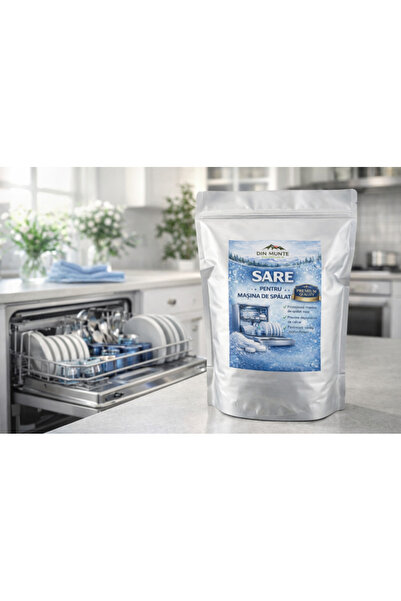 DinMunte Sare pentru mașina de spălat vase 4 kg - Dedurizare apă