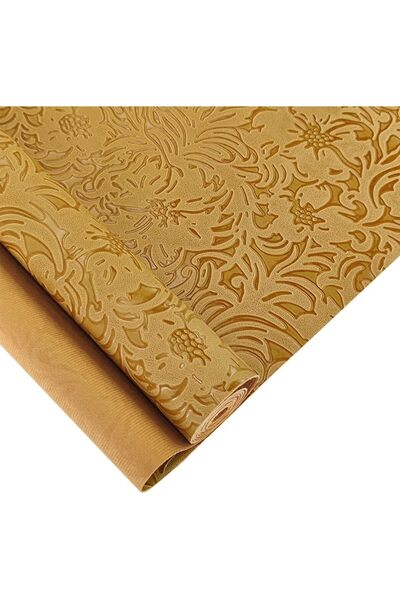 FLORALİA Classic Flower series artificial Leather , 30 cm x 135 cm, PU uphols...