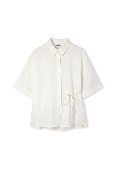 İpekyol Yandan bağlamalı gömlek