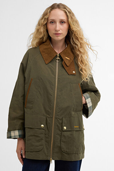 Barbour Icons Bedale Showerproof Ceket OL72 Ivy Green/Ancient