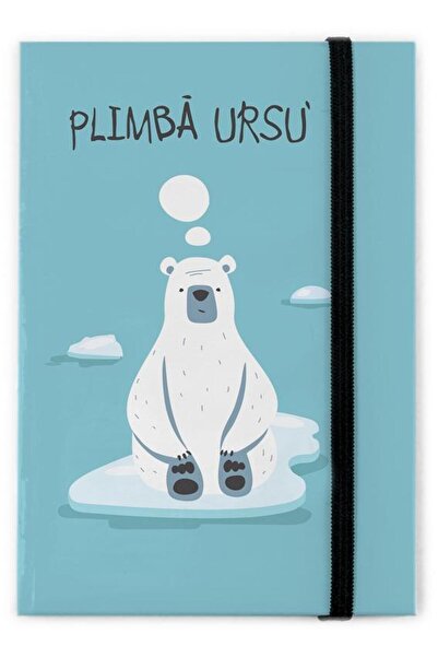 Arhi Design Diary/Diary with funny message, Walking bear, Optimus