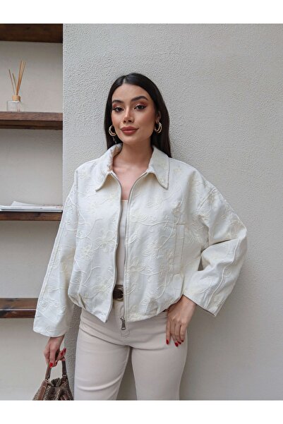 ESRAHELVACI Embroidered Bomber Jacket