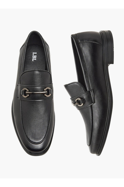 LBL by Shoexpress Men Textured Slip-On Loafers