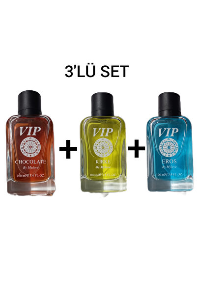 Vip Çikolata - Eros - Kirke 3 lü Edp Set Parfüm