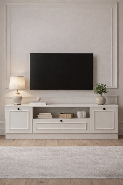 SARMOBİ Mira Tv Ünitesi 160 x 37 x 46 cm Aytaşı - Country Tasarım