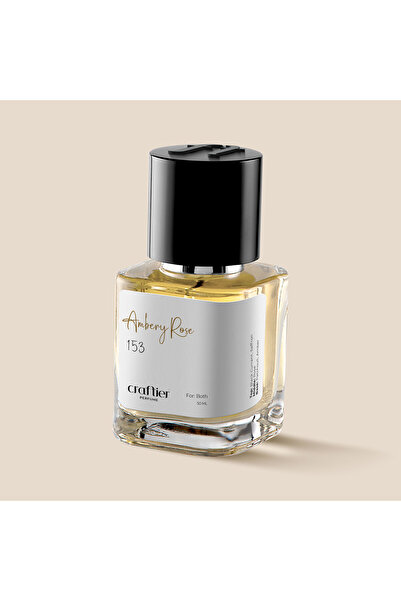 CRAFTIER AMBERY ROSE - Eau De Parfum 50ml, Unisex Fragrance, Long Lasting Per...