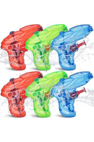 Arabest 6PCS Water Gun for Kids, Long Range Guns Toys,Water Toys for Swimming...