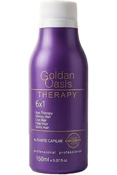 GOLDEN OASIS علاج بروتيني برازيلي أصلي لتنعيم البشرة خالٍ من الفورمالين