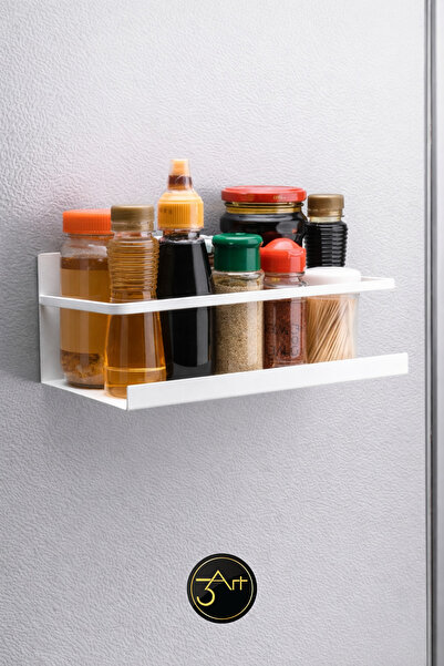 3Art Metal Dekorasyon Tic.Ltd.Şti Mutfak Rafı – Duvara Monte Baharatlık & Sos...