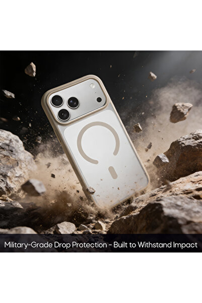 Aztech Original Case IPhone 17 Pro Max Super Shield Clear Black Magnetic Safe...