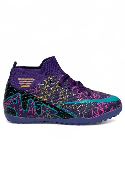 Bluefeet Lga Purple High Top Men's Football Shoes