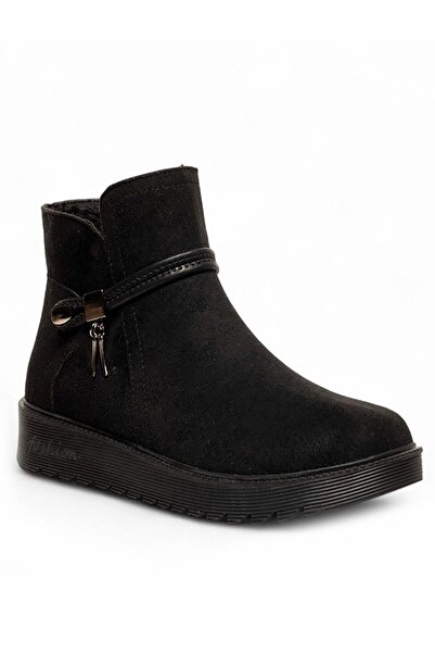 Bluefeet Dvm Suede Black Zippered Women's Winter Boots Nsb518