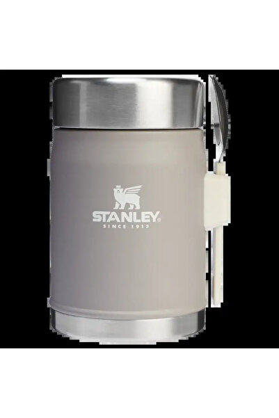Stanley Classic Legendary Kaşıklı Yemek Termosu 0.4L Termos Kamp Matara GRİ