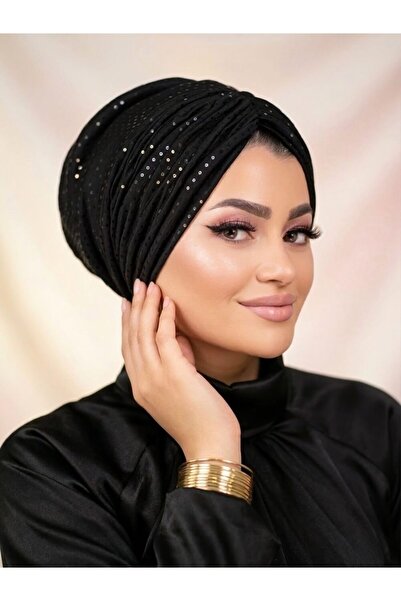 Moda Nurhan Abiye Dolgulu Drapeli Bone