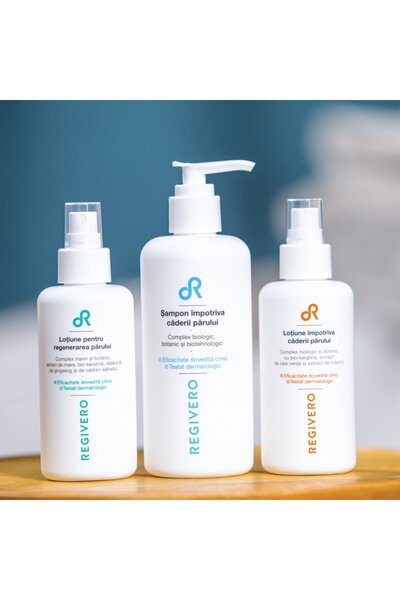 REGIVERO Set de îngrijire pentru păr deteriorat, revitalizare, strălucire și ...