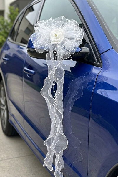 AZREN STORE Beyaz Konvoy Süsü Gelin Damat Çeyiz Söz Nişan Nikah Düğün Konvoy ...