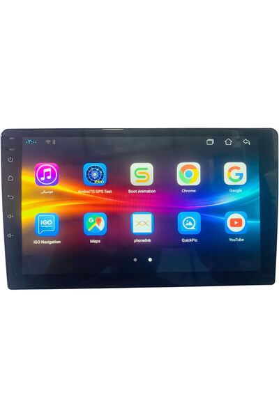 Generic شاشة سيارة أندرويد مقاس 10 بوصات مع Apple CarPlay وAndroid Auto وكامي...