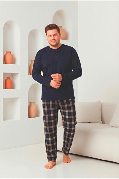 FORMO Men's 100% Natural Cotton Plaid Piece Long Sleeve Buttoned High Quality...