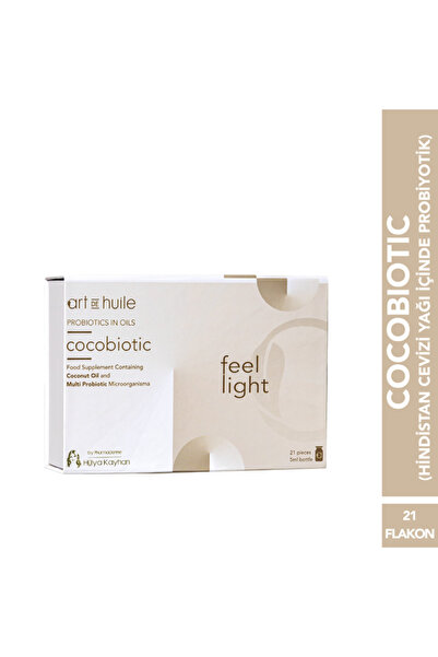 Art de Huile كوكوبيوتيك (بروبيوتيك في زيت جوز الهند) 21 قارورة