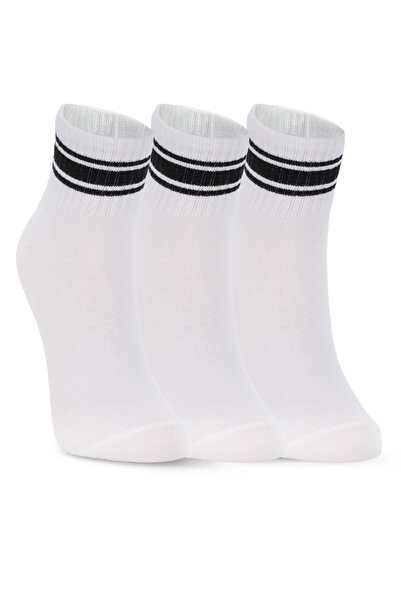 Slazenger جوارب بيضاء نسائية من JOKES مكونة من 3 قطع