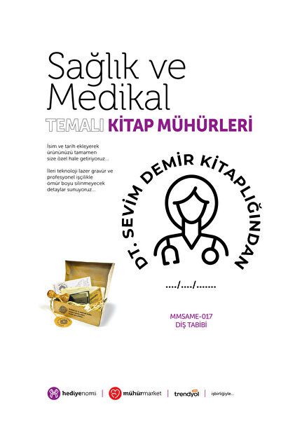 HEDİYENOMİ MühürMarket > ختم كتاب طب الأسنان والصحة والطب - ختم الكتاب > MMSA...
