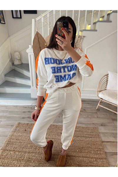 DISHI FASHİON Sweat Suit 3 Yarn Notra Dame